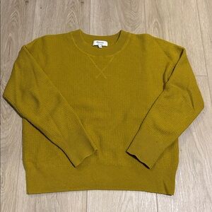 Madewell Waffle Cashmere Sweater